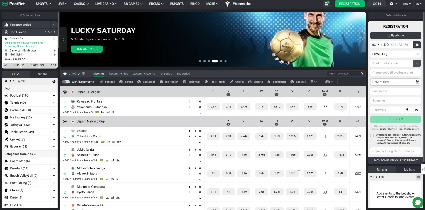 Registrazione BeatBet Italia &mdash; crea un account in pochi minuti